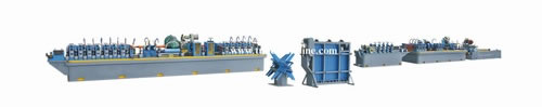 straight seam welded pipe machine