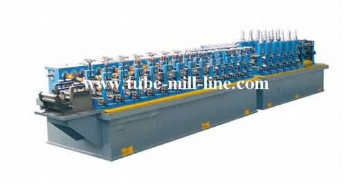 stainless steel round tube machine