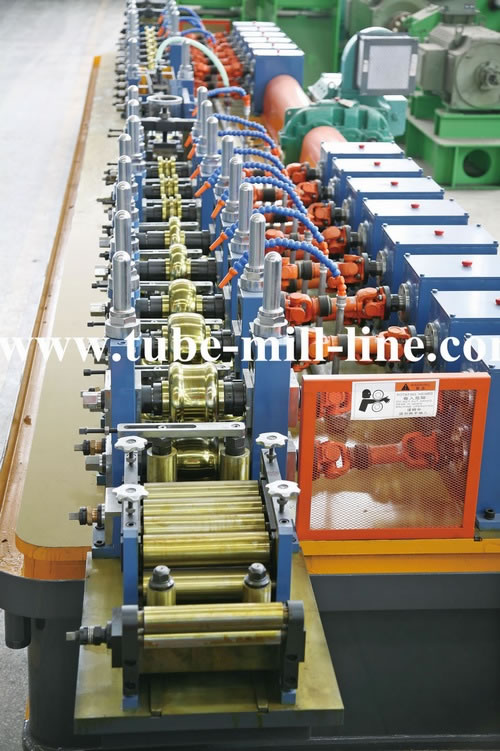 steel welding pipe production line