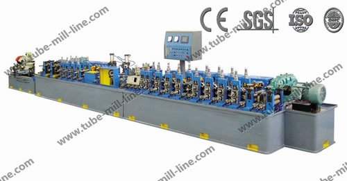 Tube making machine for stainless steel tube