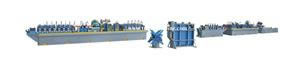 straight seam welded pipe machine